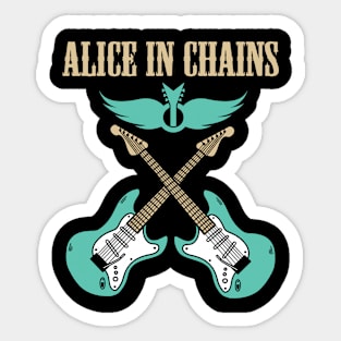 IN CHAINS BAND Sticker